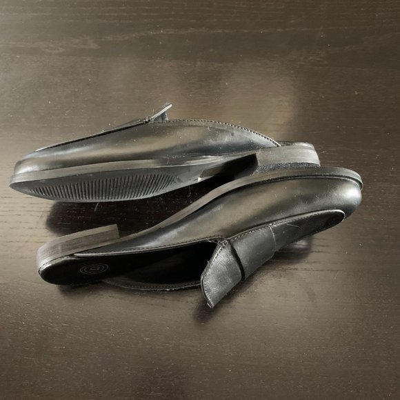 UO Urban Outfitters Slip On Loafers Black Size 7 - Picture 3 of 6